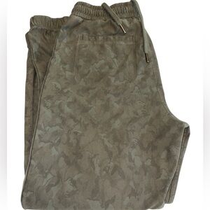 Athleta pants Printed Farallon joggers pull on drawstring fitted ankles Size 6